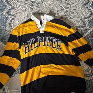 Tommy Hilfiger Navy Blue Polo Shirt